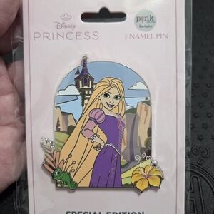 Disney Princess Rapunzel and Pascal Royal Bloom Castle Pin LE250